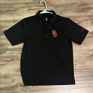 USC Black Polo Shirt